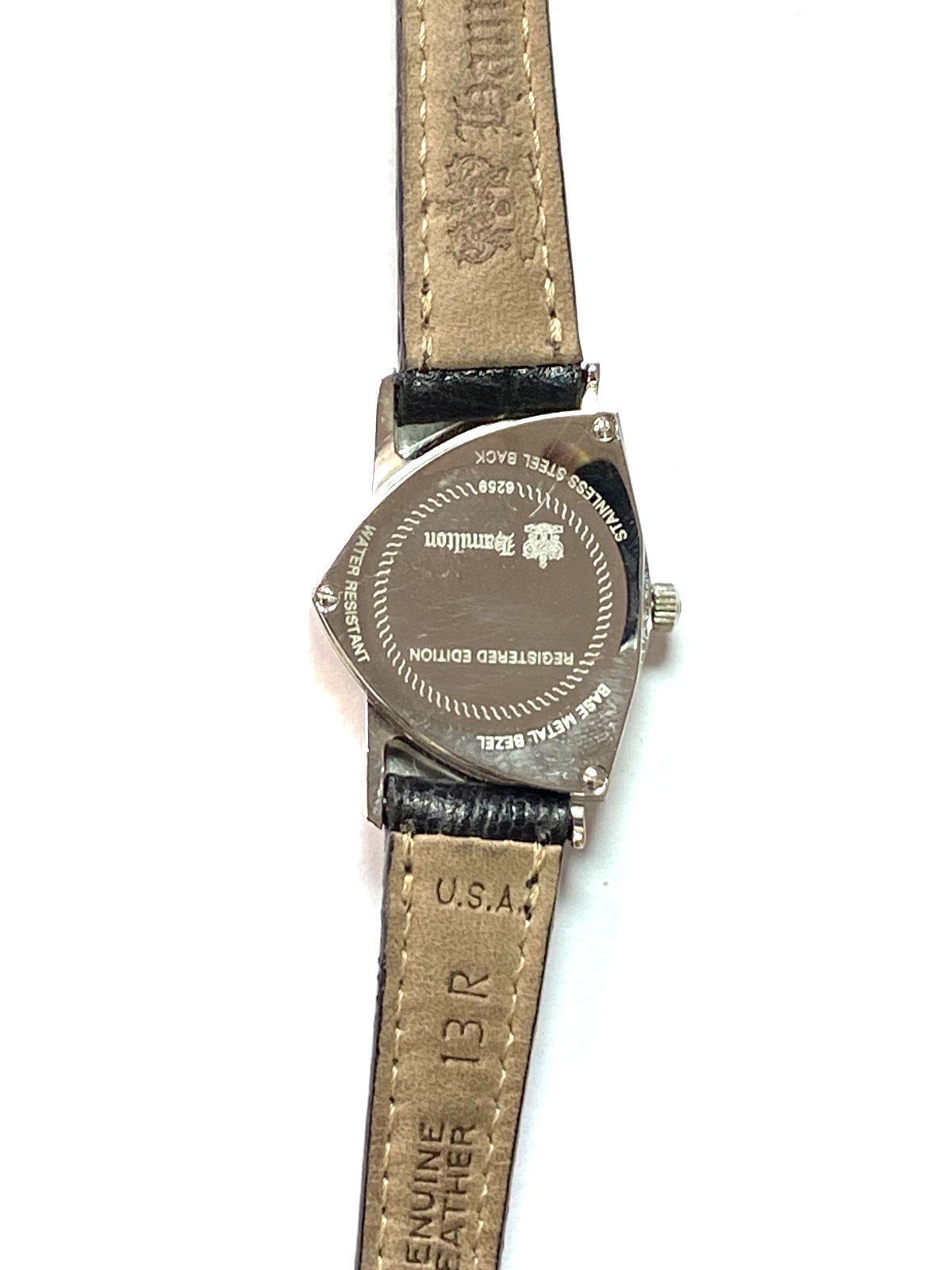Women's Hamilton Ventura MIB Watch 24mm Registered Stainless Wristwatch 6259 - Image 9