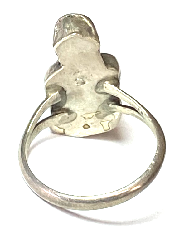 Sterling Silver Story Teller Ring 23mm Size 7.5 - Image 3