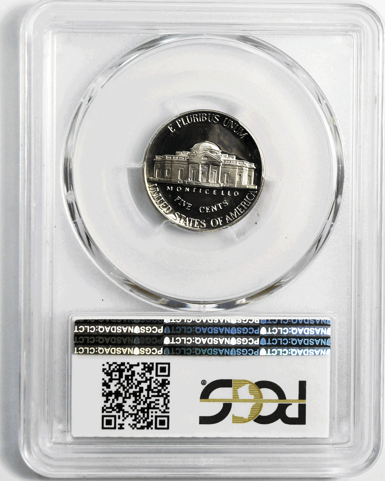 1991 S 5c Jefferson Proof Nickel Five Cents PR69 DCAM PCGS San Francisco