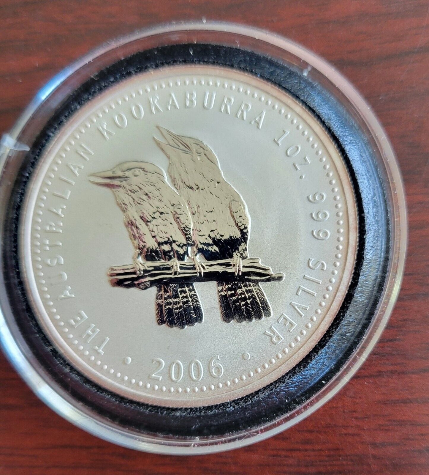 2006 Australian Kookaburra 1oz. Silver .999 Fine Dollar Coin Perth Mint