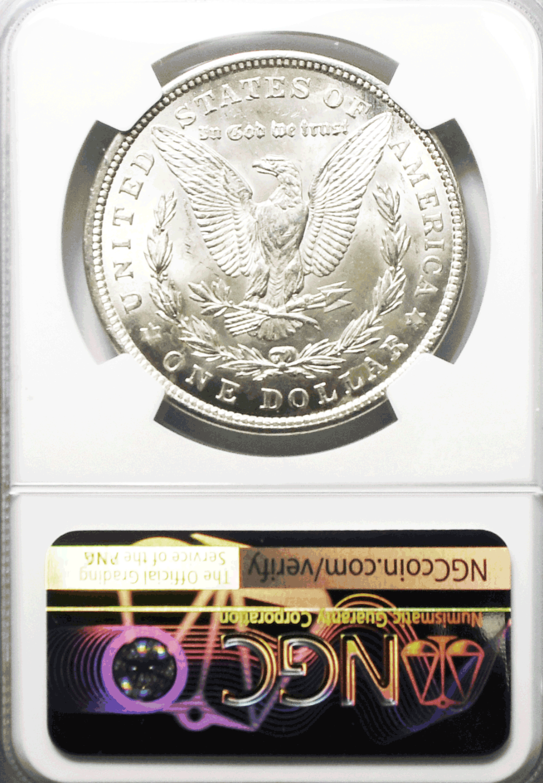 1921 $1 Morgan Silver Dollar MS63 NGC Uncirculated Philadelphia