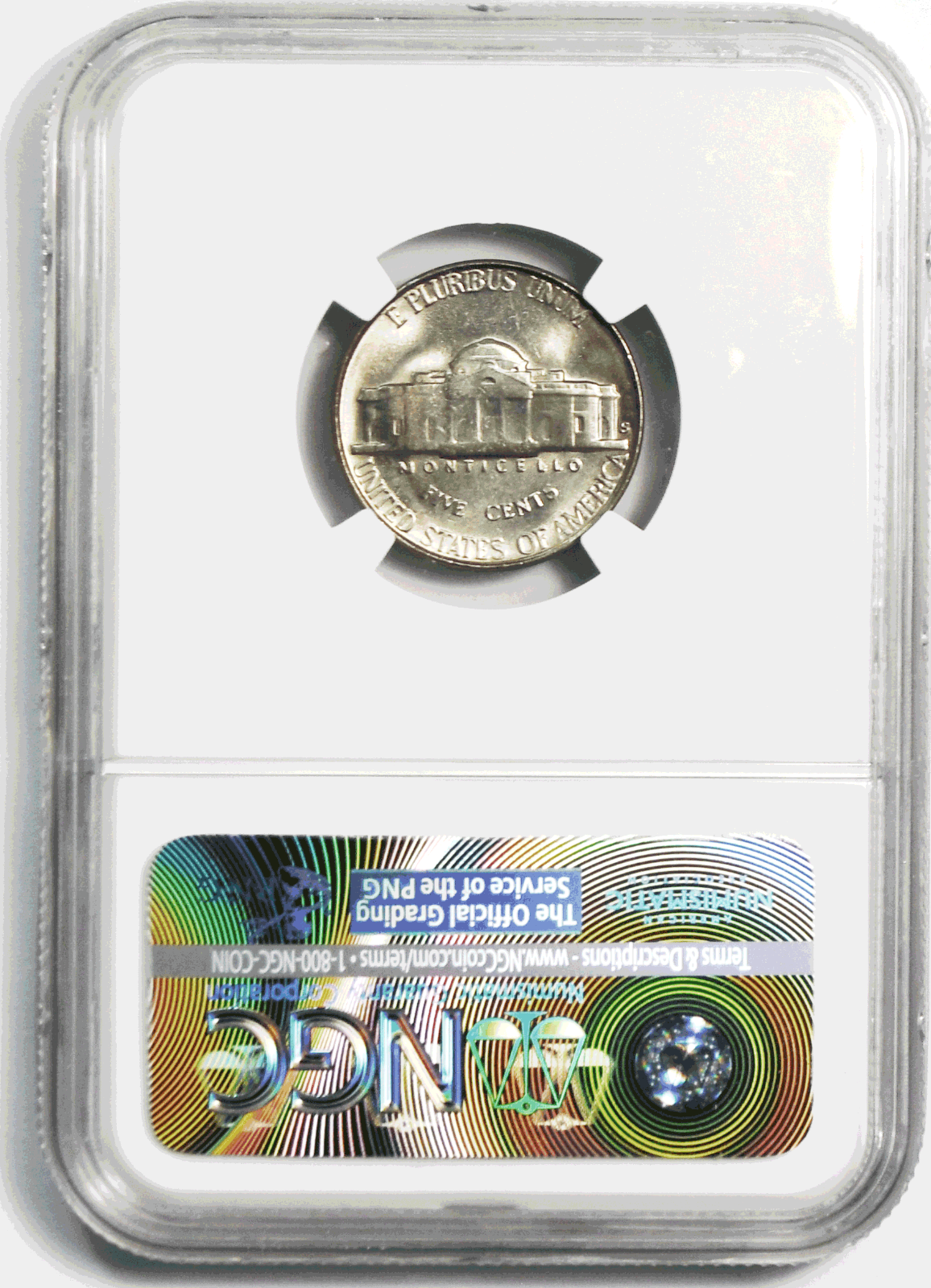 1953 S 5c Jefferson Nickel NGC MS64 BU San Francisco Five Cents