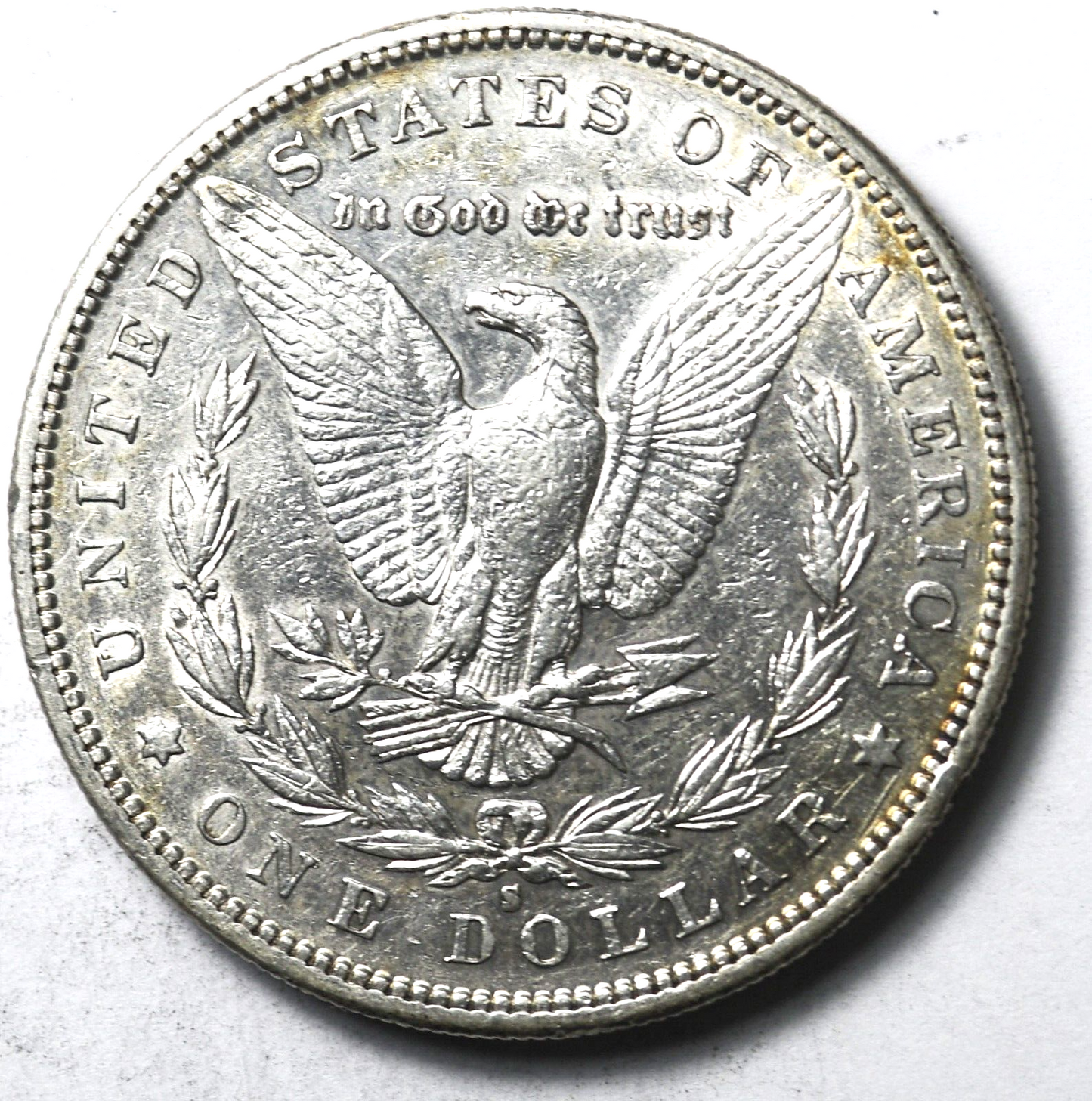 1886 S $1 Morgan Silver One Dollar San Francisco