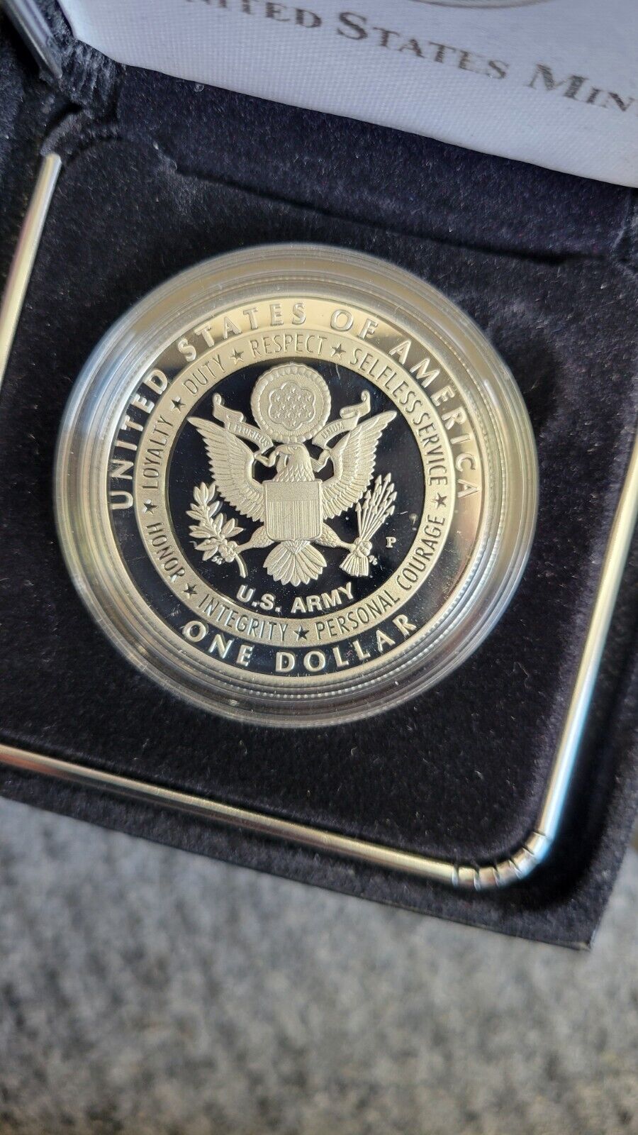 US Mint 2008, 09, 11, 14 Commemorative Silver $1 Eagle, Army, Lincoln, Baseball