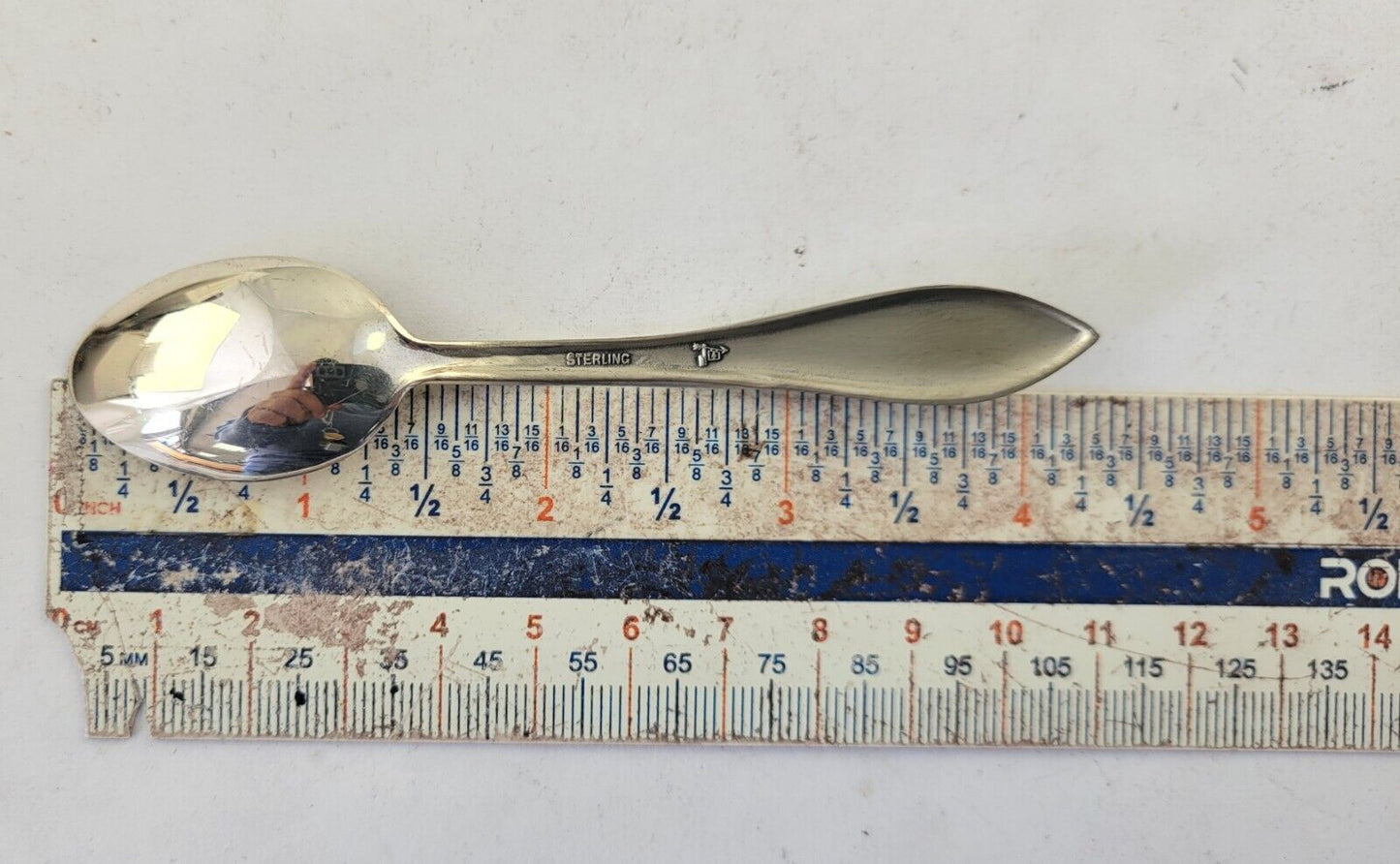 Old Matts Cabin Sterling 4 1/4" Souvenir Spoon by Bell .33oz. Ozarks Missouri