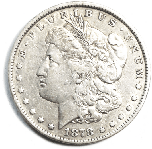 1878 $1 Morgan Silver One Dollar US Coin Philadelphia VAM 222B