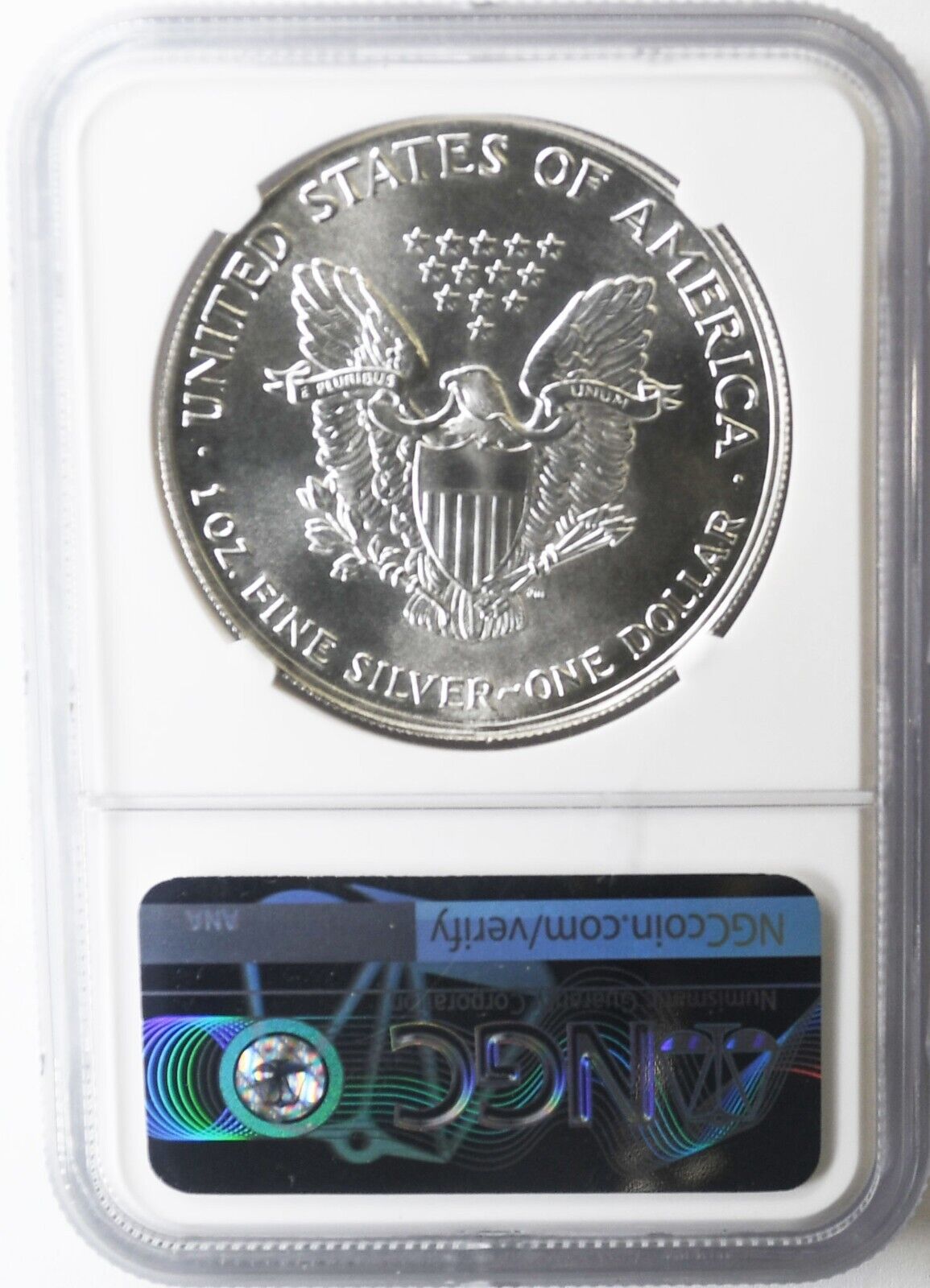 1986 American Silver Eagle $1 NGC MS69 .999 Fine 1oz. Gem Uncirculated