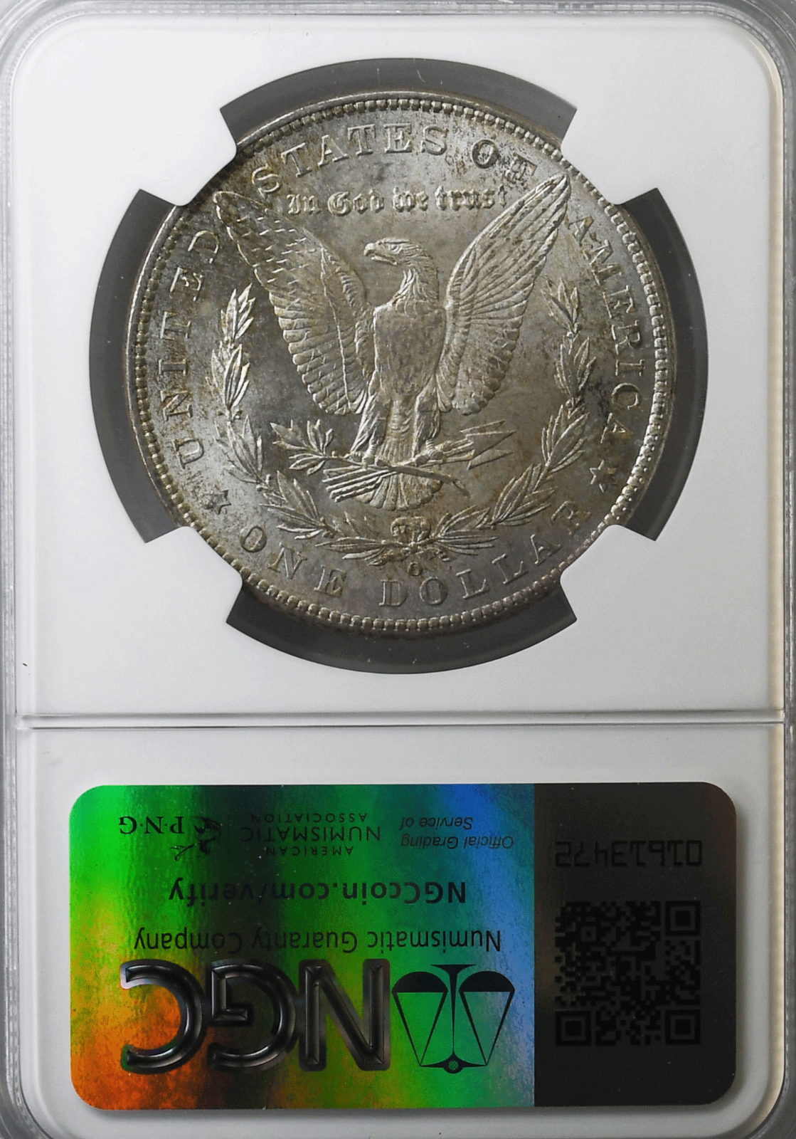 1901 O $1 Morgan Silver Dollar MS60 NGC Uncirculated New Orleans