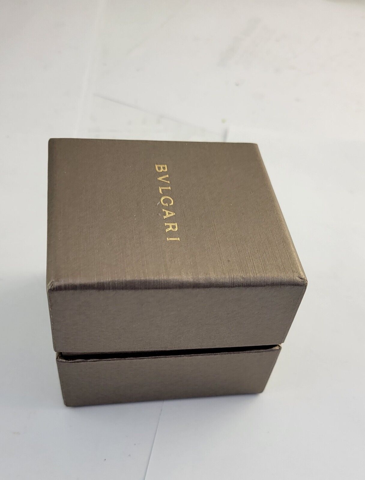 BVLGARI Ring Serpenti Viper US7-7.75 L Engraved 18K 750 Yellow Gold Band