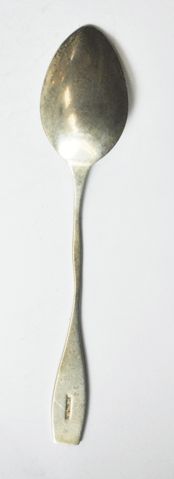 Sterling Silver Calgary Chief Souvenir Spoon Wavy Handle 4.5"