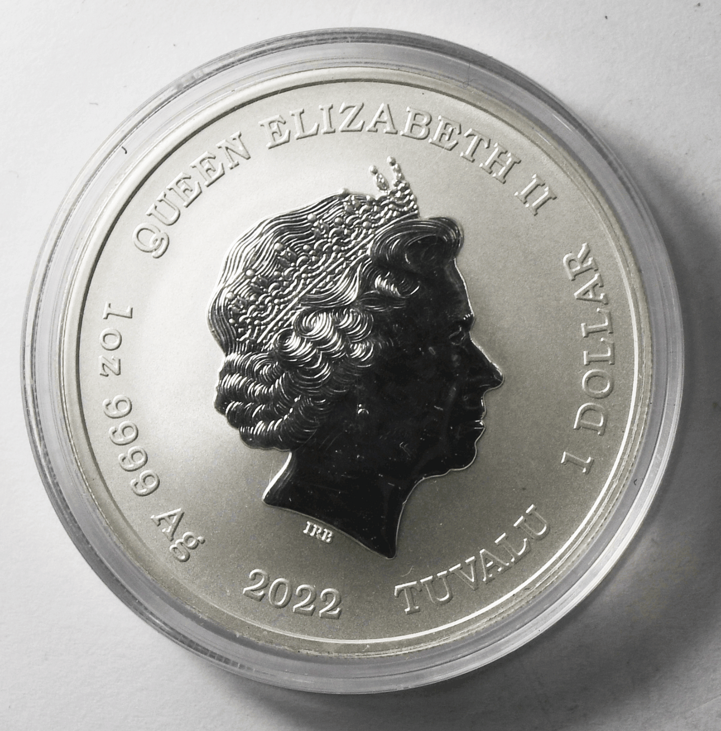 2022 .9999 Silver 1oz Tuvalu $1 One Dollar Aphrodite