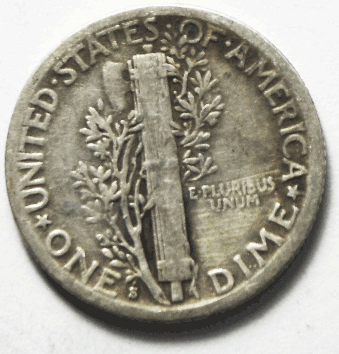 1927 S Mercury Silver Dime Rare Ten Cents San Francisco
