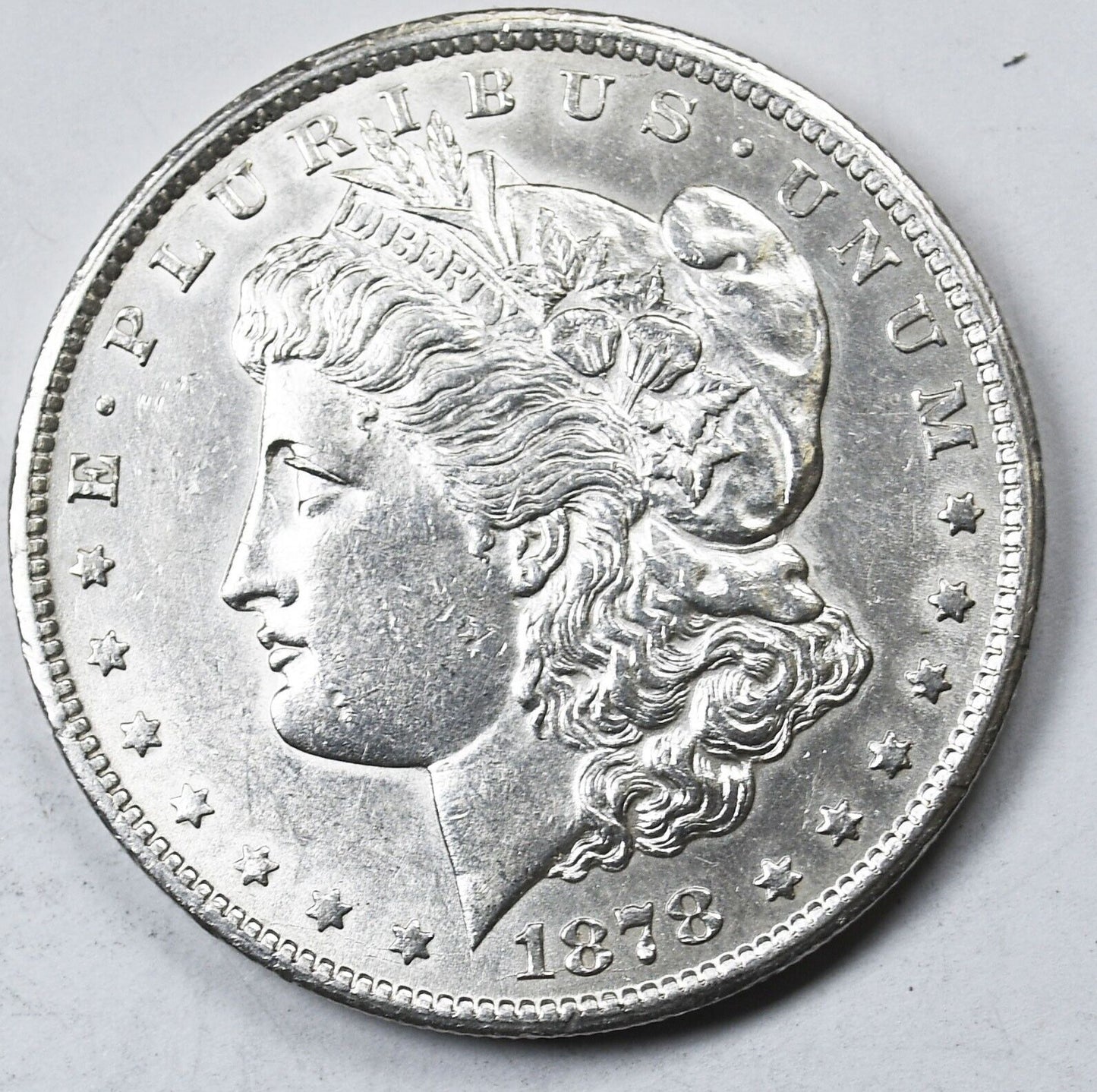 1878 CC $1 Morgan Silver One Dollar Rare Carson City AU