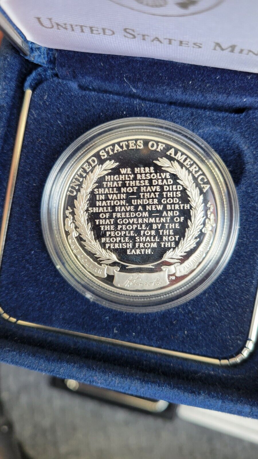 US Mint 2008, 09, 11, 14 Commemorative Silver $1 Eagle, Army, Lincoln, Baseball