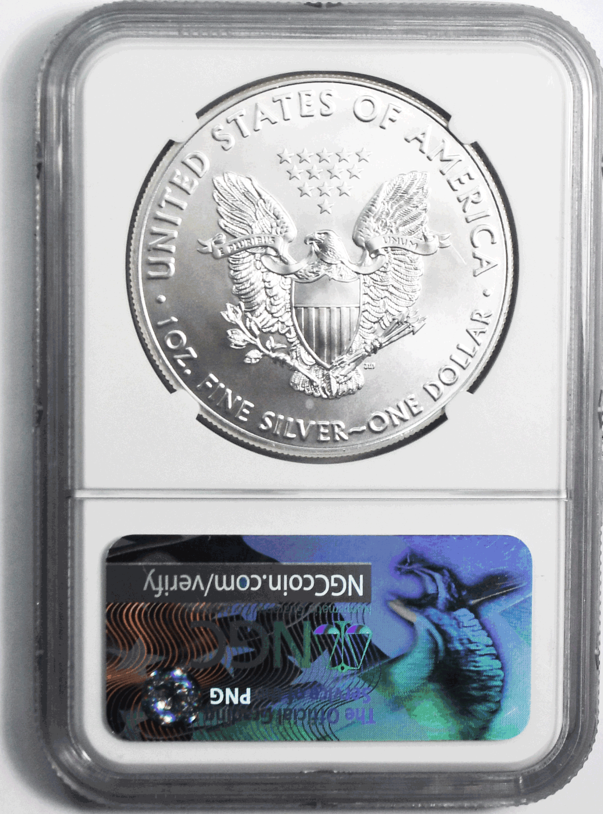 2017 $1 American Silver Eagle 1oz Fine NGC MS69 First Day 225th Anniversary