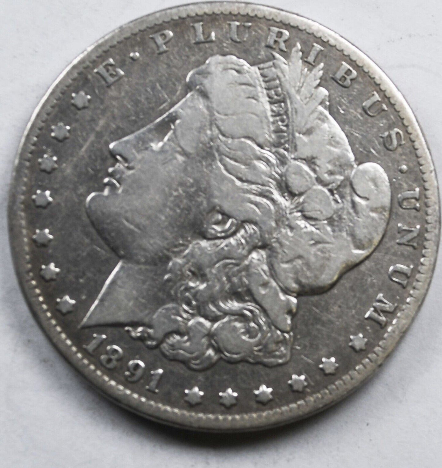 1891 CC $1 Morgan Silver One Dollar Rare Carson City