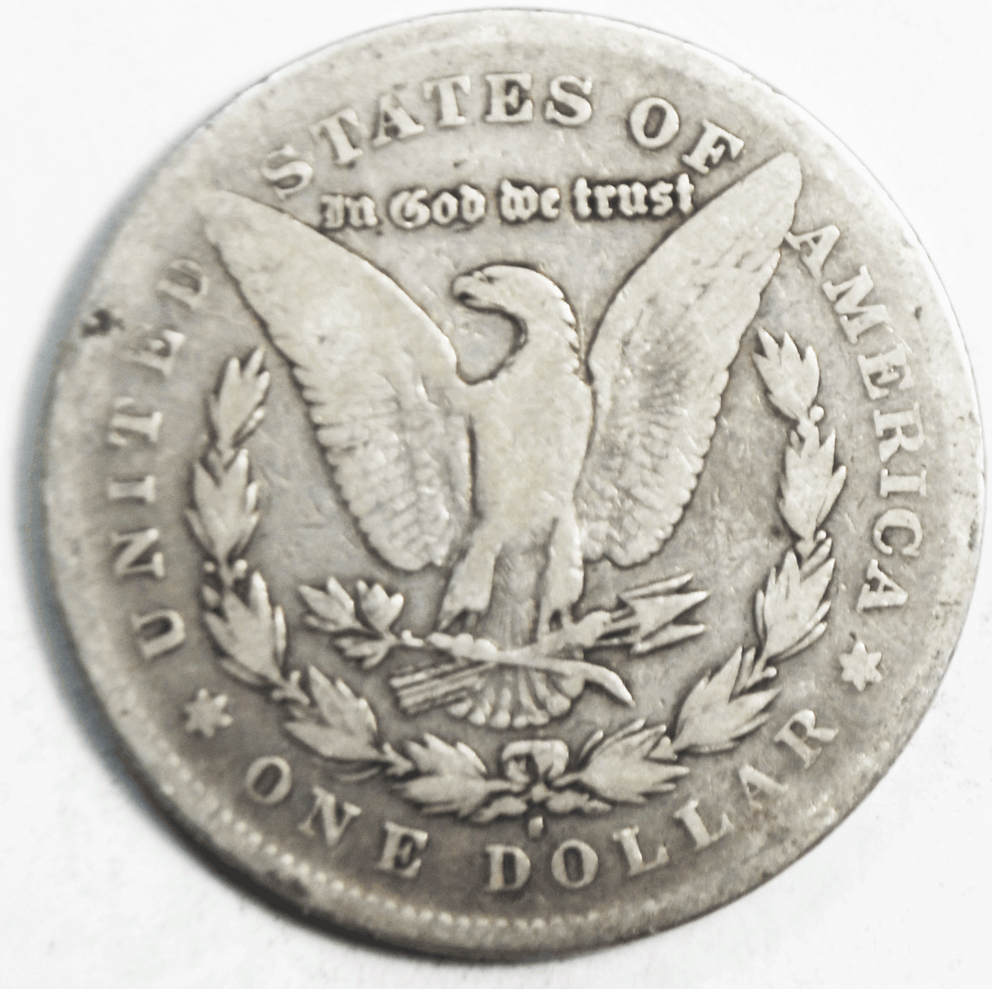 1878 S $1 Morgan Silver One Dollar US Coin Rare San Francisco VAM 1D1 Adhesive