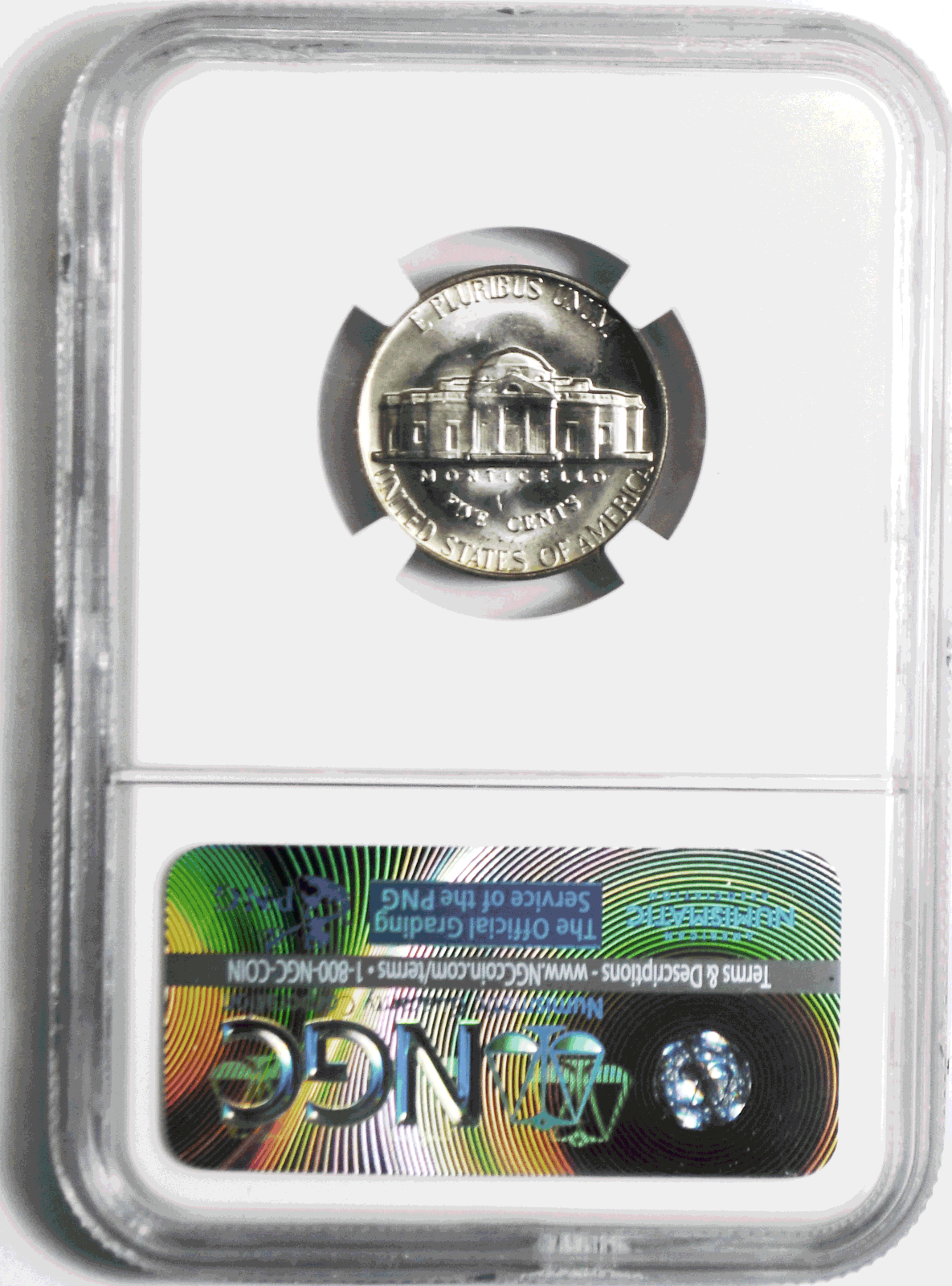 1966 5c SMS Jefferson Nickel NGC Five Cents MS67 Special Mint Gem Unc