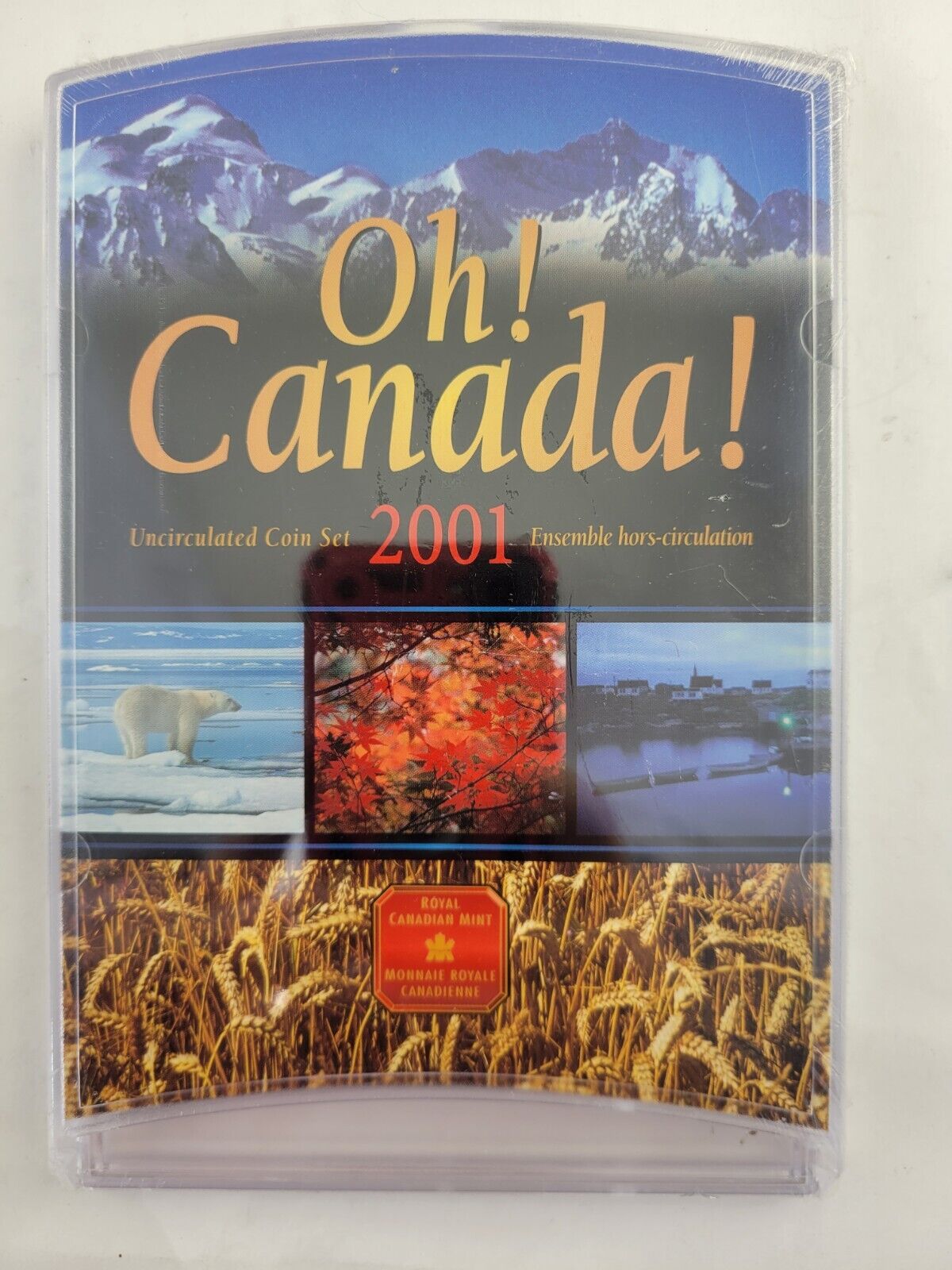 2001 Oh! Canada! Uncirculated 7pc Coin Set SEALED