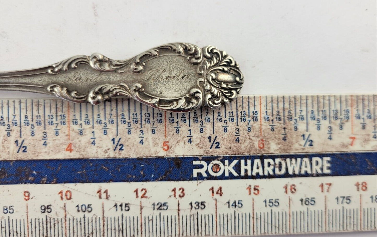 1900 Kansas City Missouri Sterling 5 7/8" Souvenir Spoon w/Goldwash Bowl. 67oz.