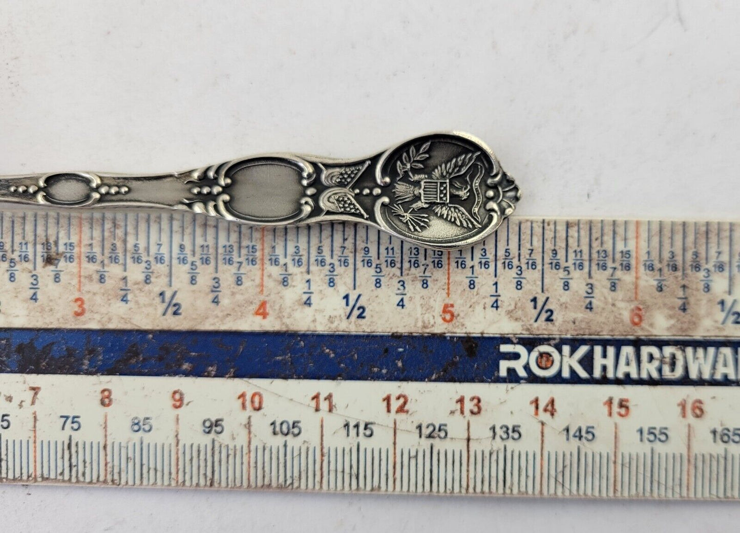 1917 Kansas State Sterling Silver 5 3/8" Souvenir Spoon .54oz. by Watson