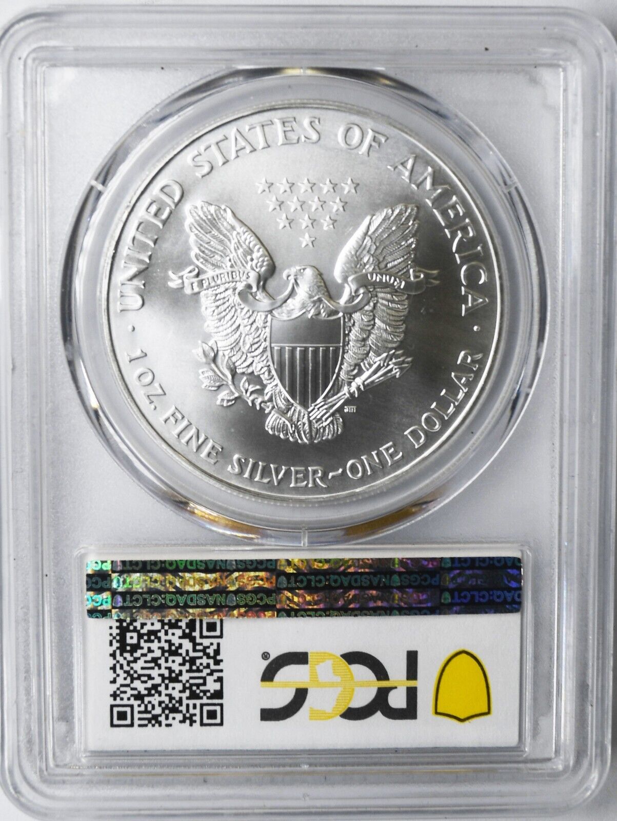 1998 $1 Silver American Eagle PCGS MS69 One Ounce Fine