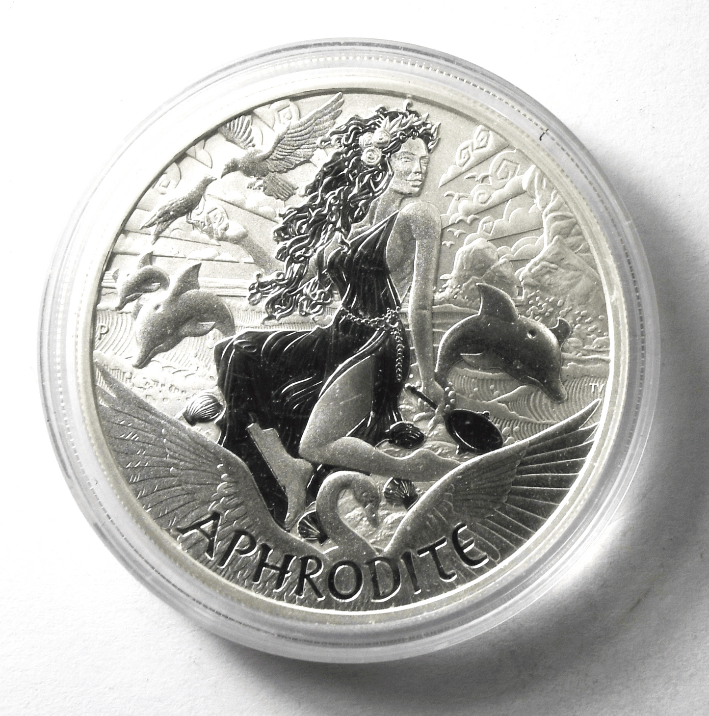 2022 .9999 Silver 1oz Tuvalu $1 One Dollar Aphrodite