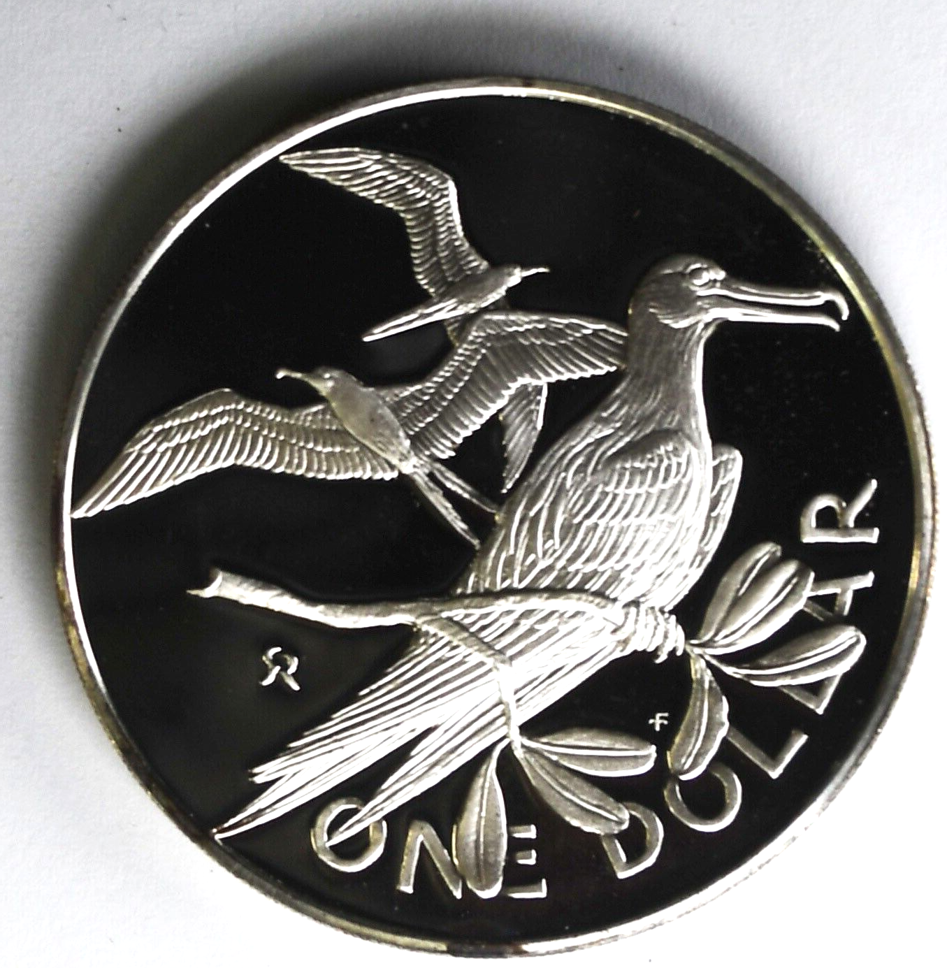 1980 British Virgin Islands $1 One Dollar KM# 6a