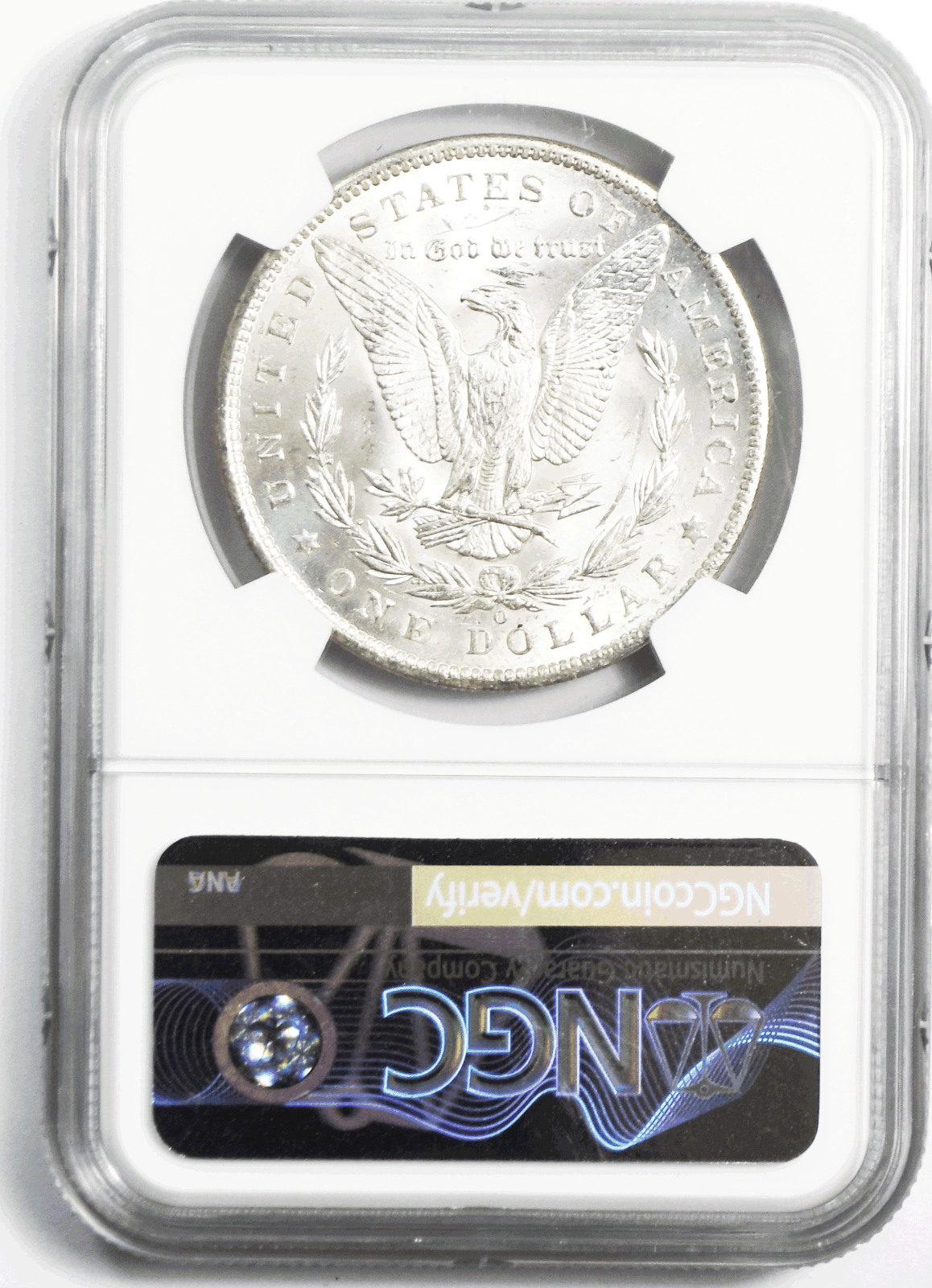 1898 O $1 Morgan Silver Dollar MS63 NGC Uncirculated New Orleans