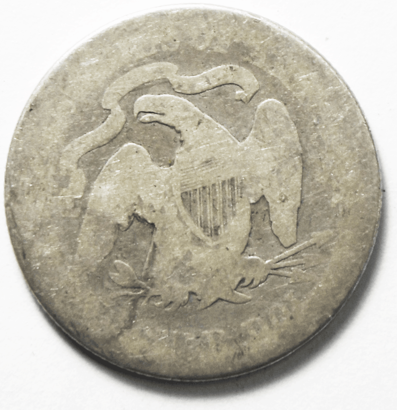 1877 25c Seated Liberty Silver Quarter Dollar Twenty Five Cents Philadelphia