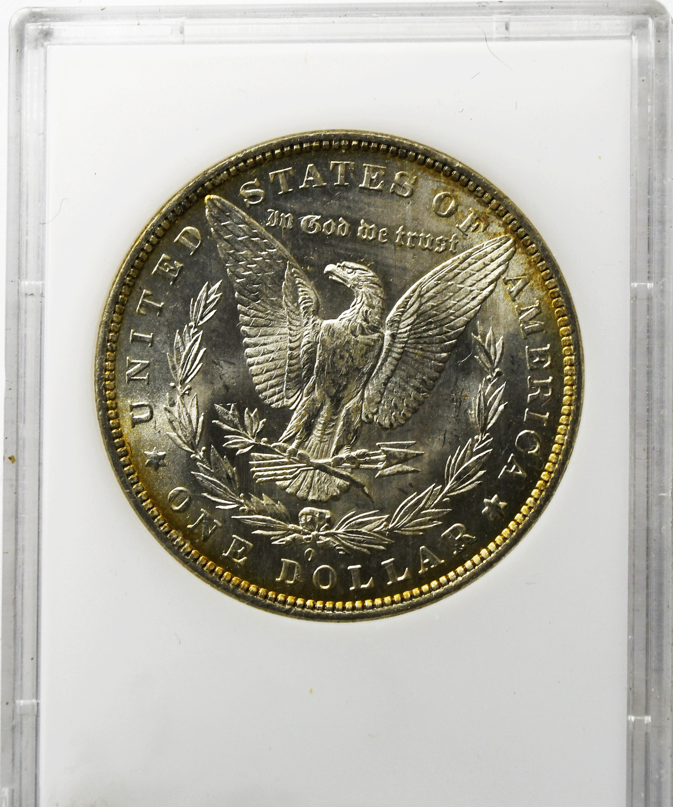 1883 O $1 Morgan Silver One Dollar US Coin Rare Treasury Hoard BU