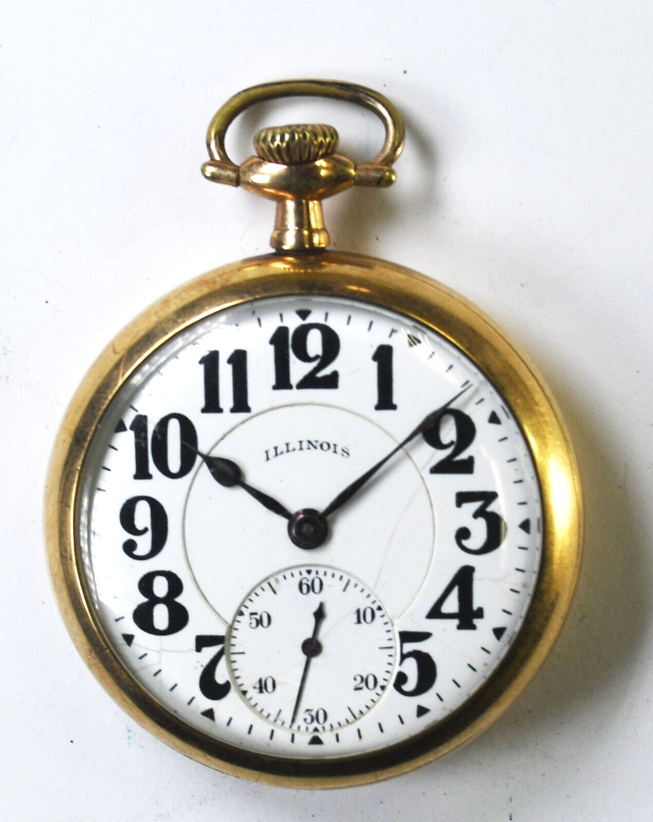 1922 Illinois Bunn Special 19j Size 16 OF 20yr GF Pocket Watch Railroad Grade