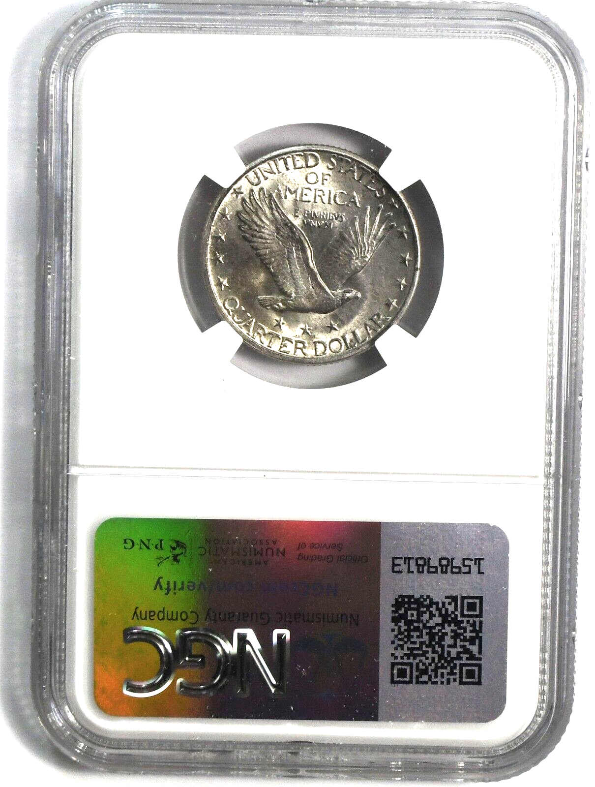 1929 25c Standing Liberty Silver Quarter Philadelphia MS62 FH NGC