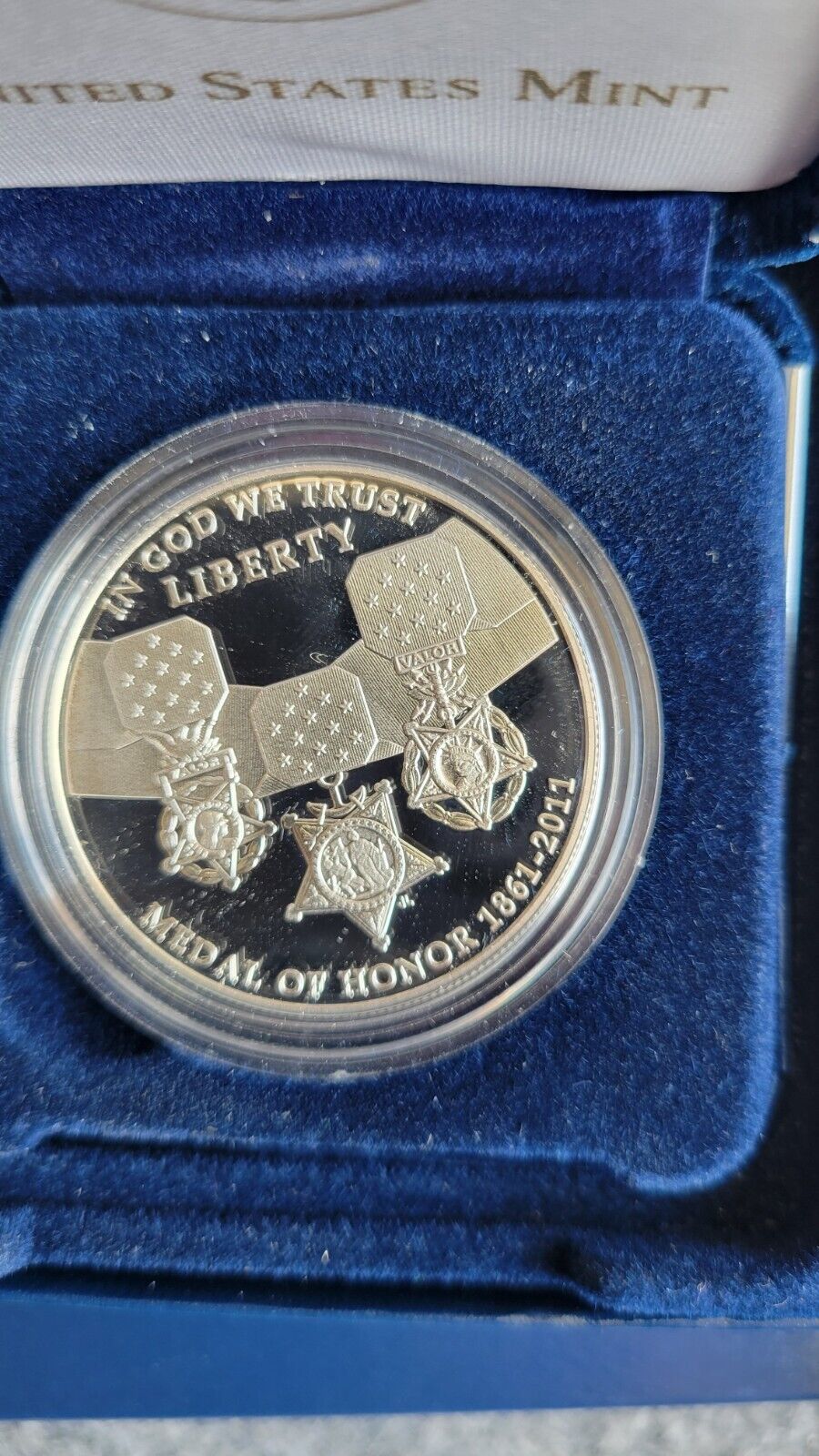 US Mint 2009, 10, 11 Commemorative Silver Lincoln, Scouts, Medal Honor, Vets