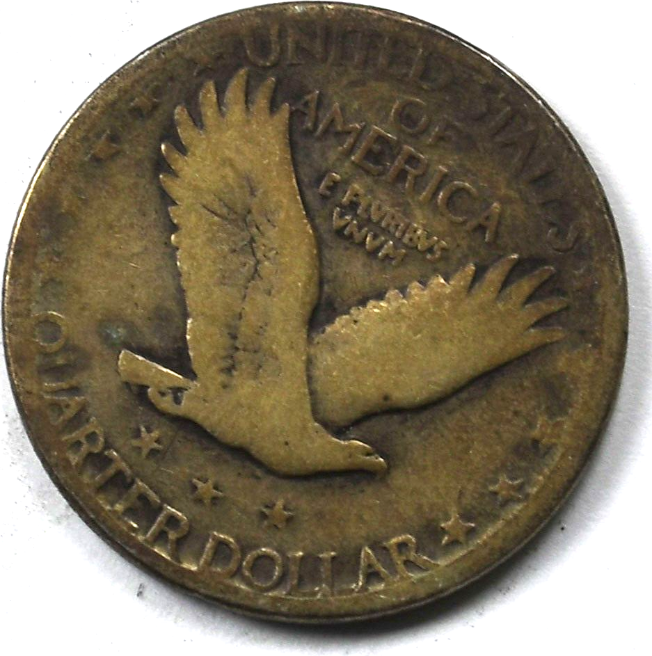 1927 D 25c Standing Liberty Silver Quarter Denver