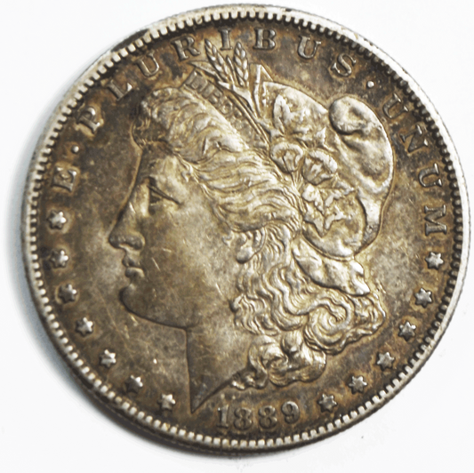 1889 S $1 Morgan Silver One Dollar US Coin Rare San Francisco XF+