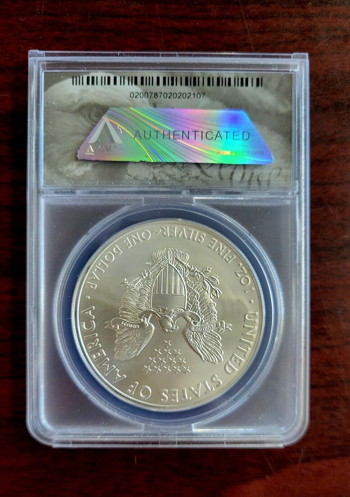 2013 (S) $1 American Silver Eagle ANACS MS69 Silver Dollar .999 Fine Silver 1oz.