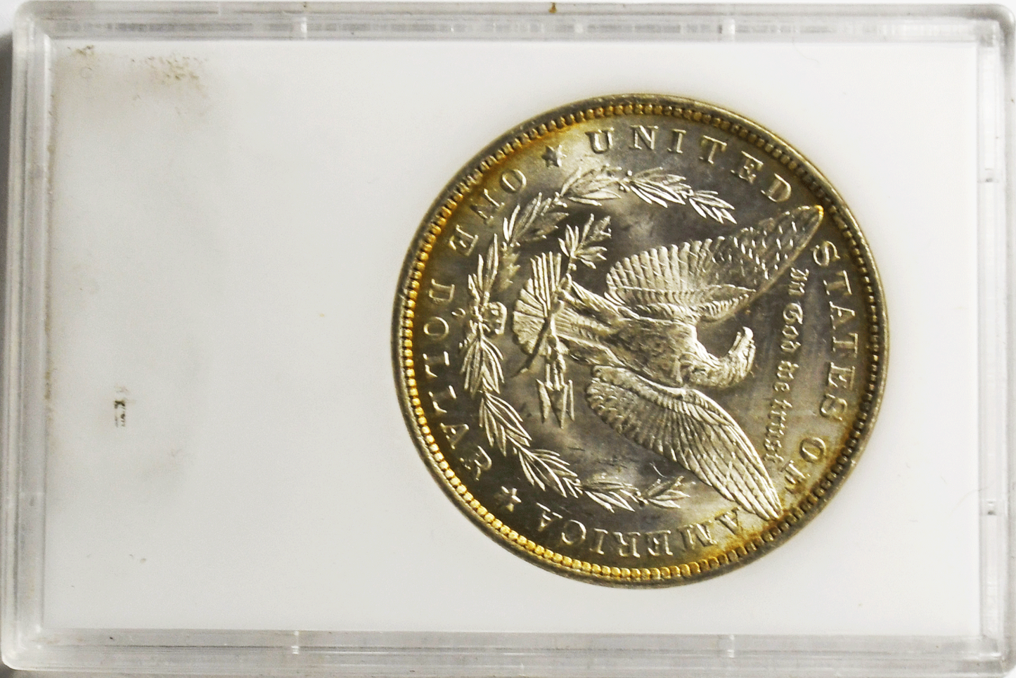 1883 O $1 Morgan Silver One Dollar US Coin Rare Treasury Hoard BU