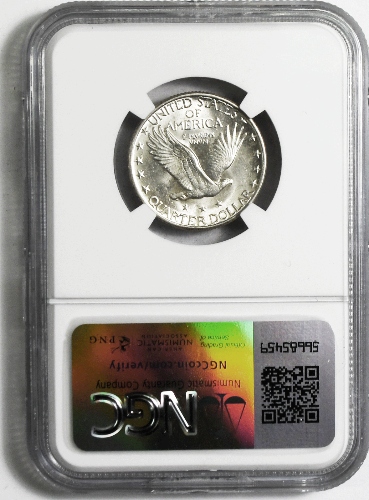 1930 25c Standing Liberty Silver Quarter Philadelphia MS64 FH NGC