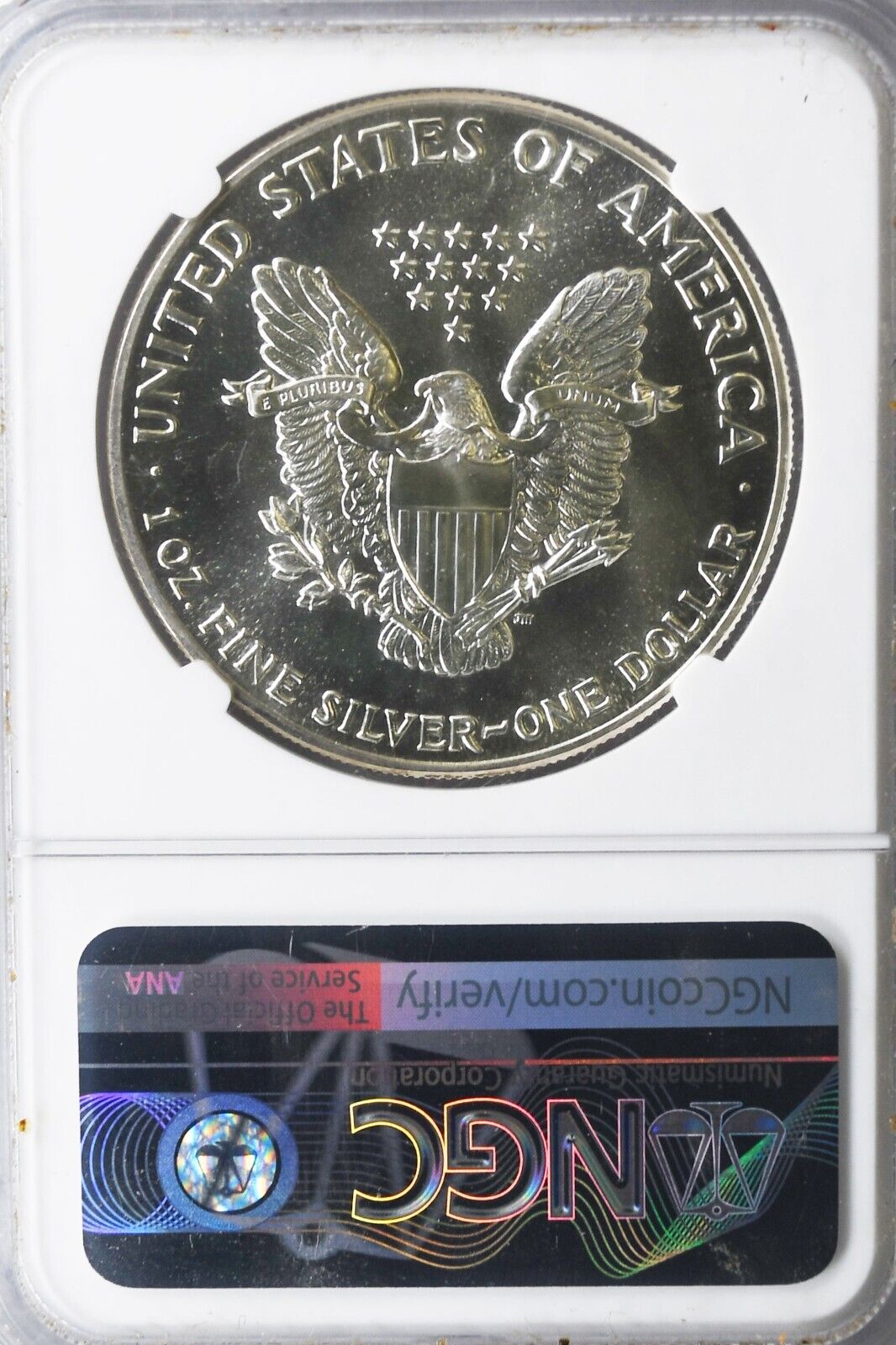 1988 American Silver Eagle $1 NGC MS69 .999 Fine 1oz. Gem Uncirculated