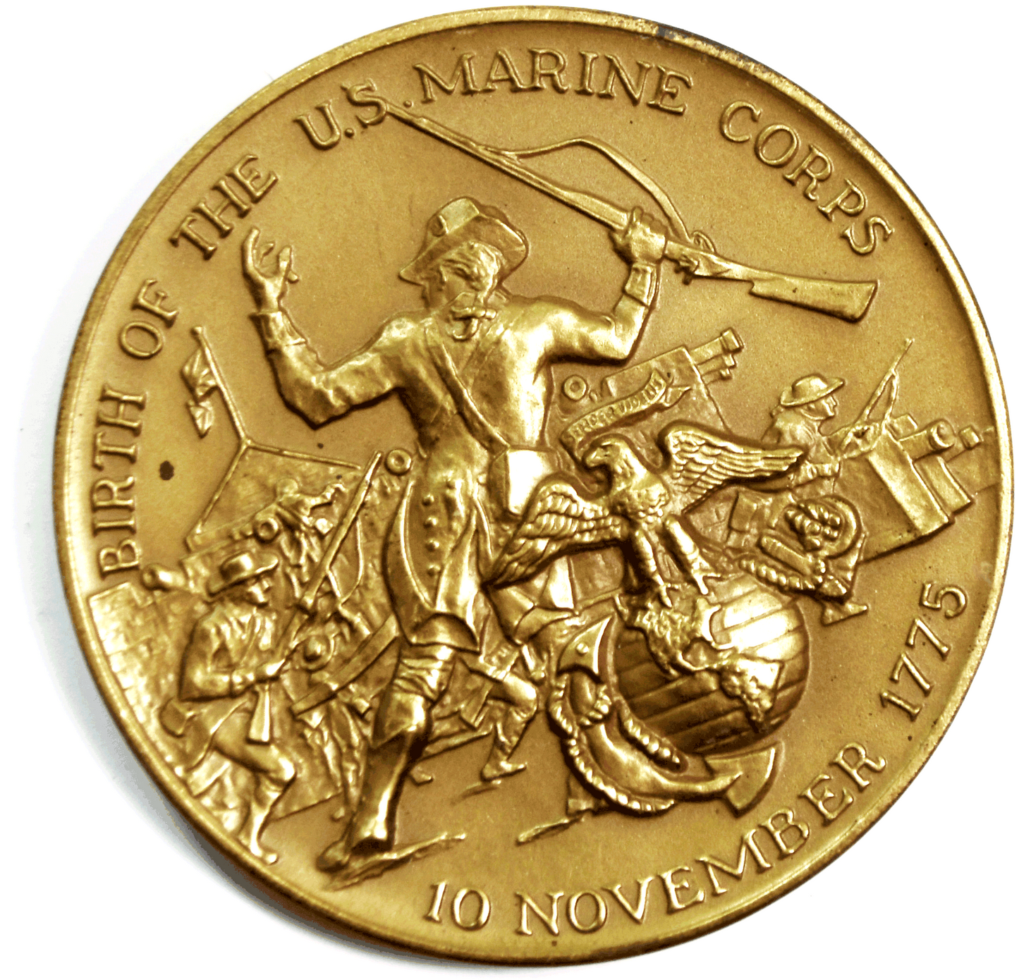 1975 Birth of the US Marine Corps Bicentennial 76mm Medal
