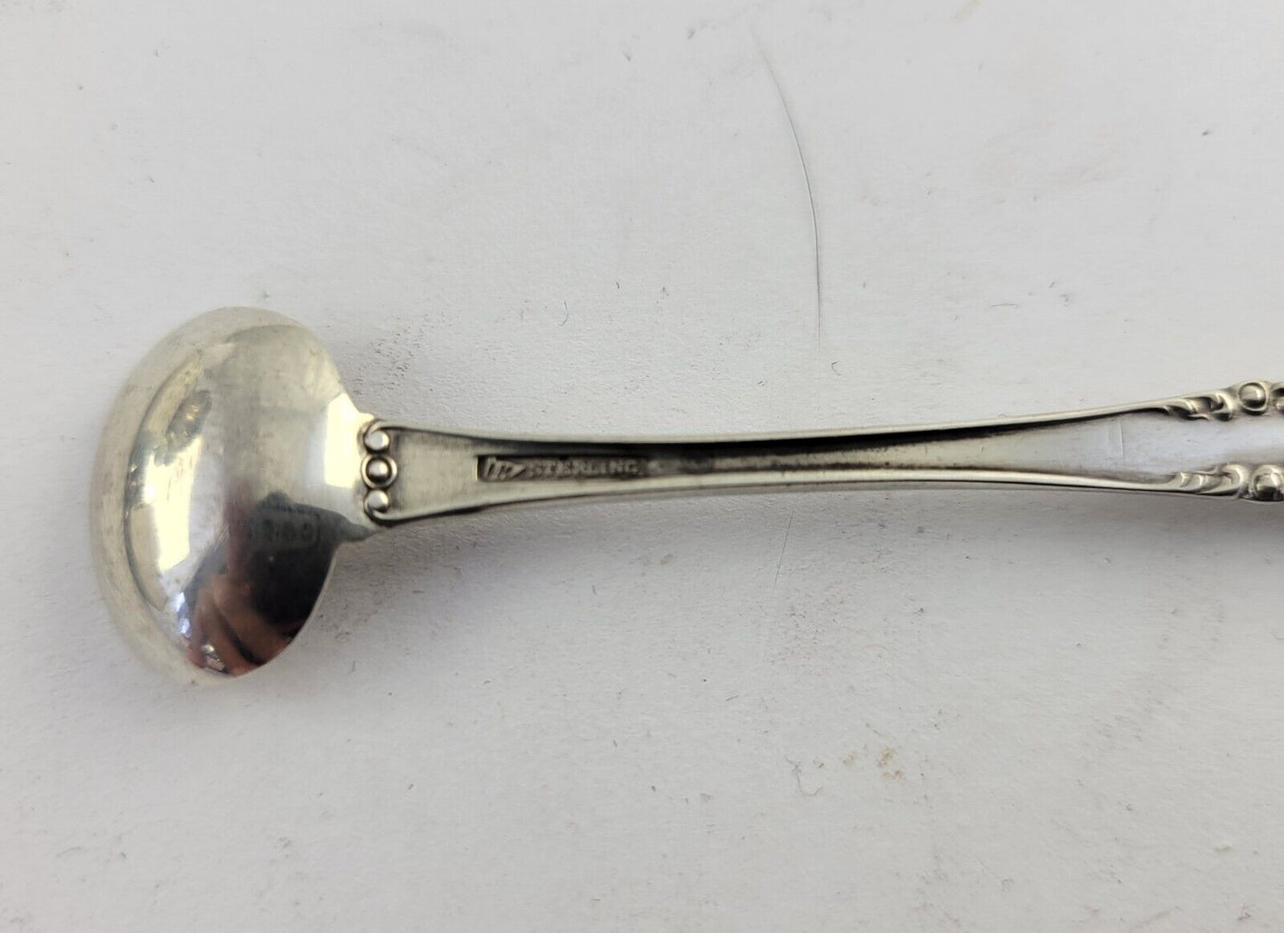 Olympia by Mechanics Watson Sterling Silver Master Salt Spoon 3 1/8"