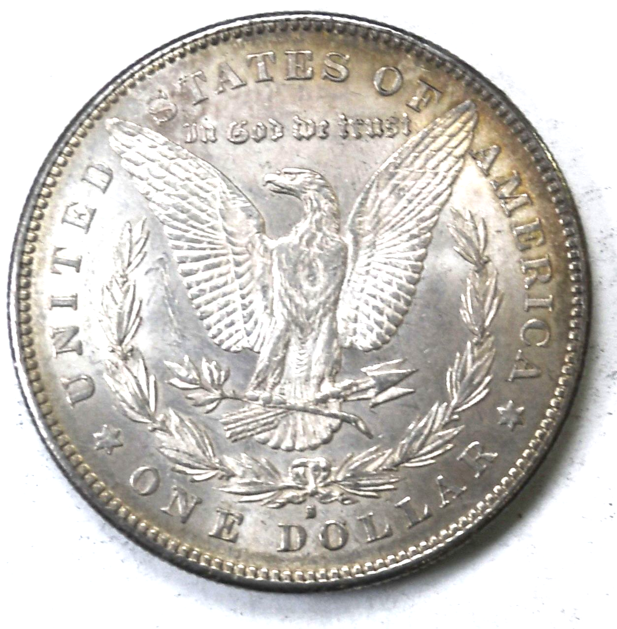 1878 S $1 Morgan Silver One Dollar Sagging Jaw VAM 31 Top 30 AU
