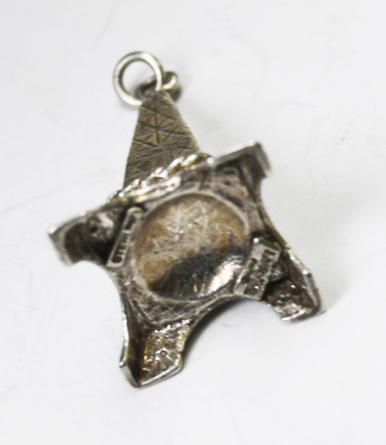 Sterling Silver Lancôme Paris Eiffel Tower Pendant 35mm x 17mm