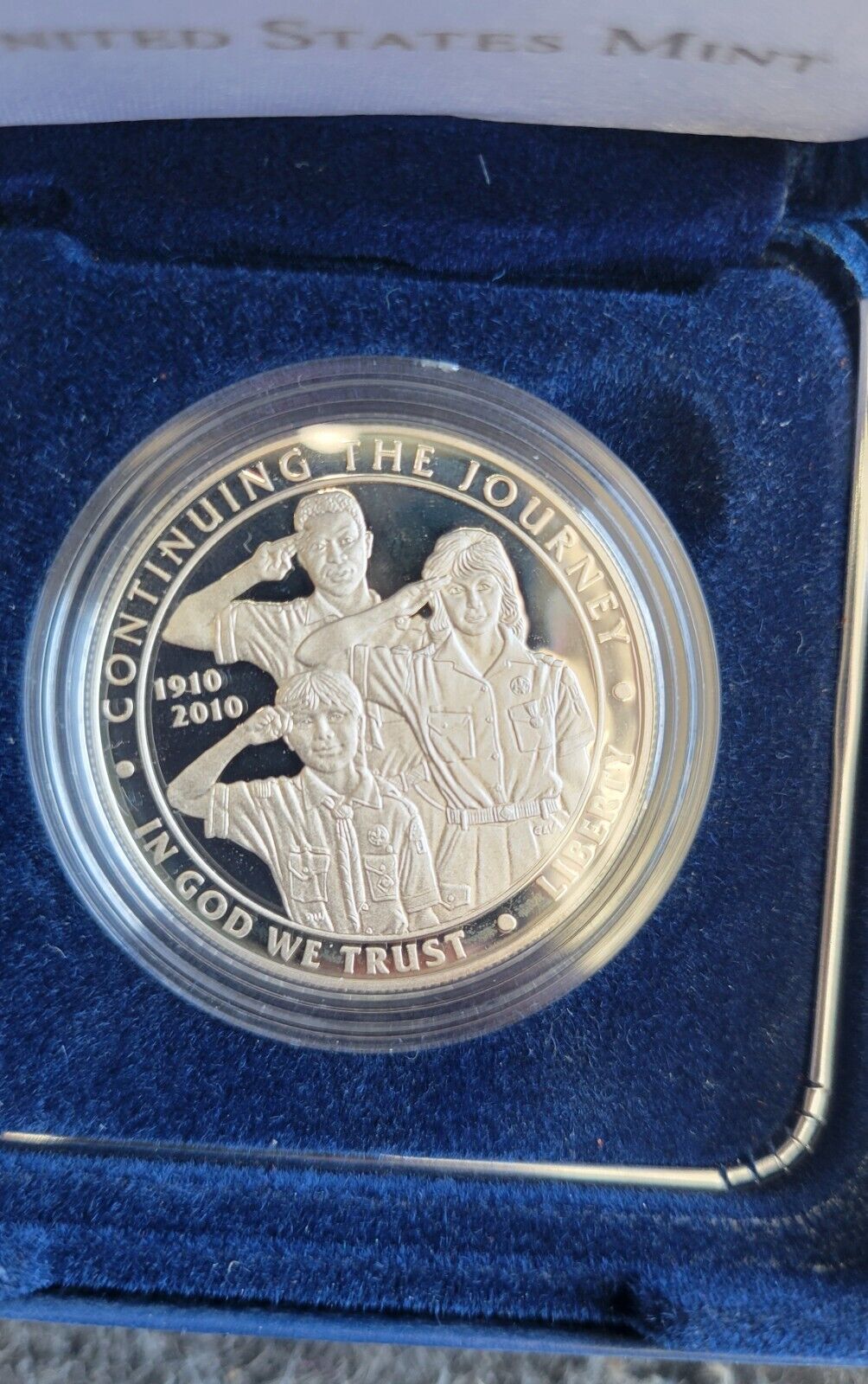 US Mint 2020, 10, 14 Commemorative Silver $1 Baseball, Basketball, Eagle, Scout