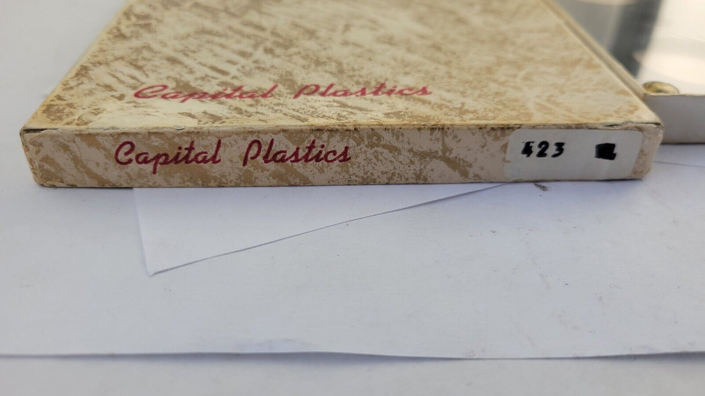 Capital Plastics  12pc. U.S. Gold Commemorative Coins Holder Black 423 w/Box