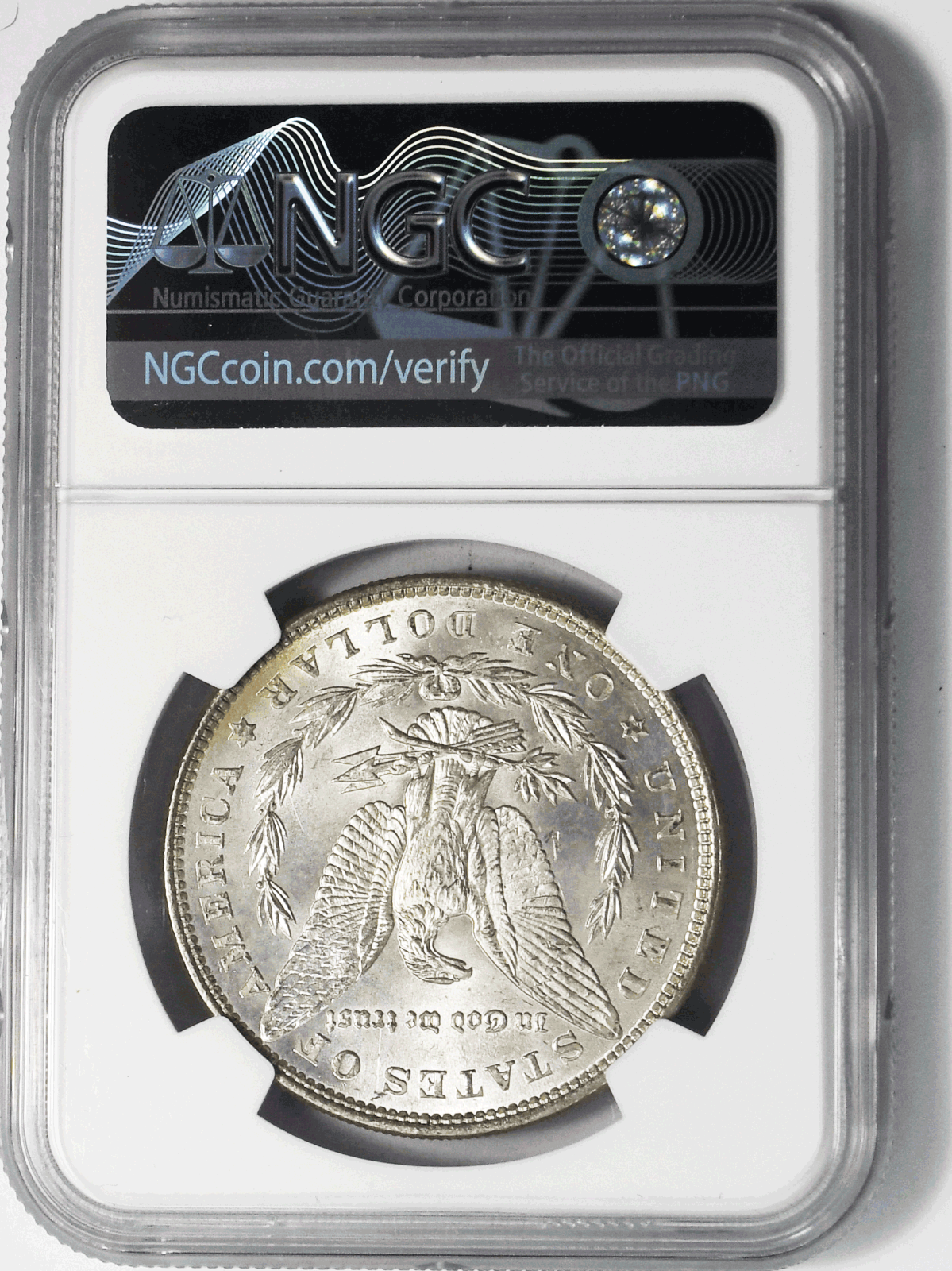 1886 $1 Morgan Silver Dollar MS64 NGC Uncirculated BU Philadelphia