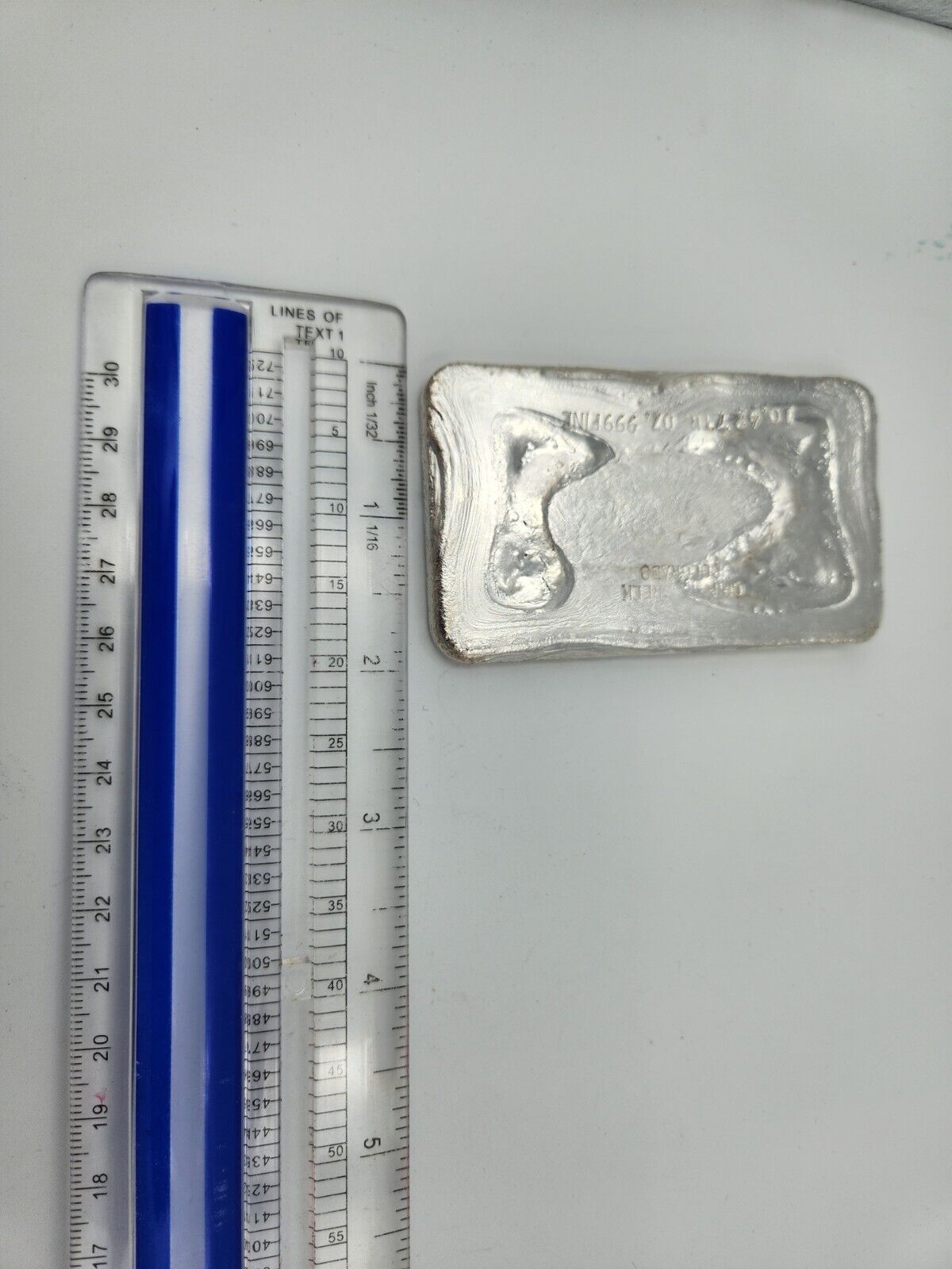 Cripple Creek Colorado 10.27 Troy Oz .999 Vintage Silver Bar Rare