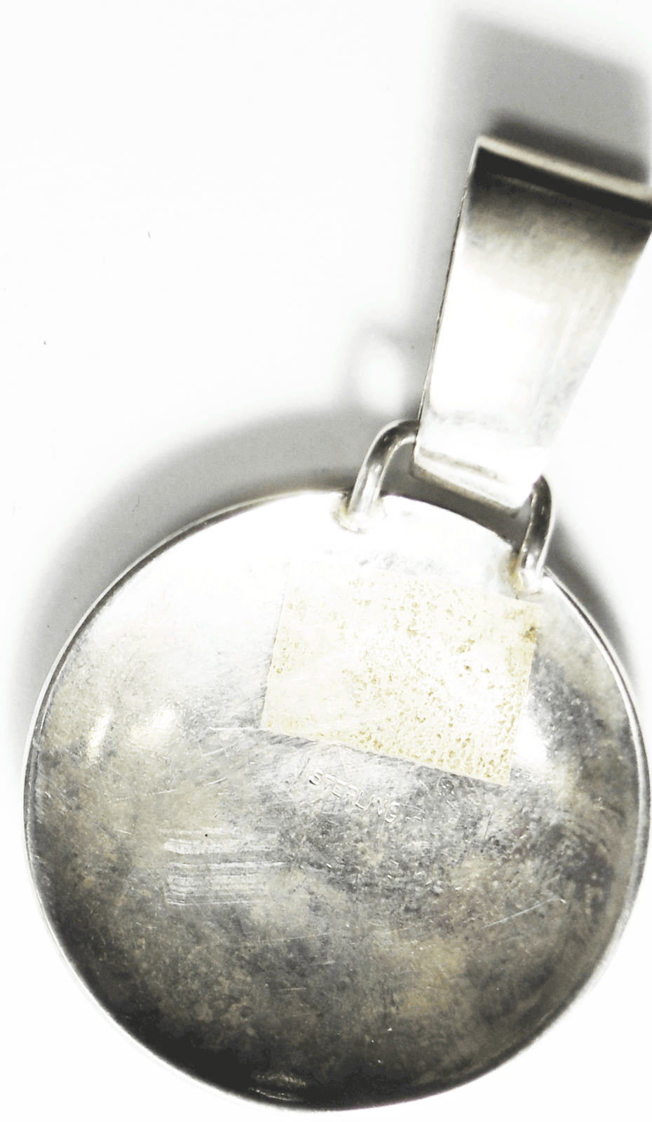 Sterling Silver I'itoi Man in the Maze Pendant 51mm x 31mm