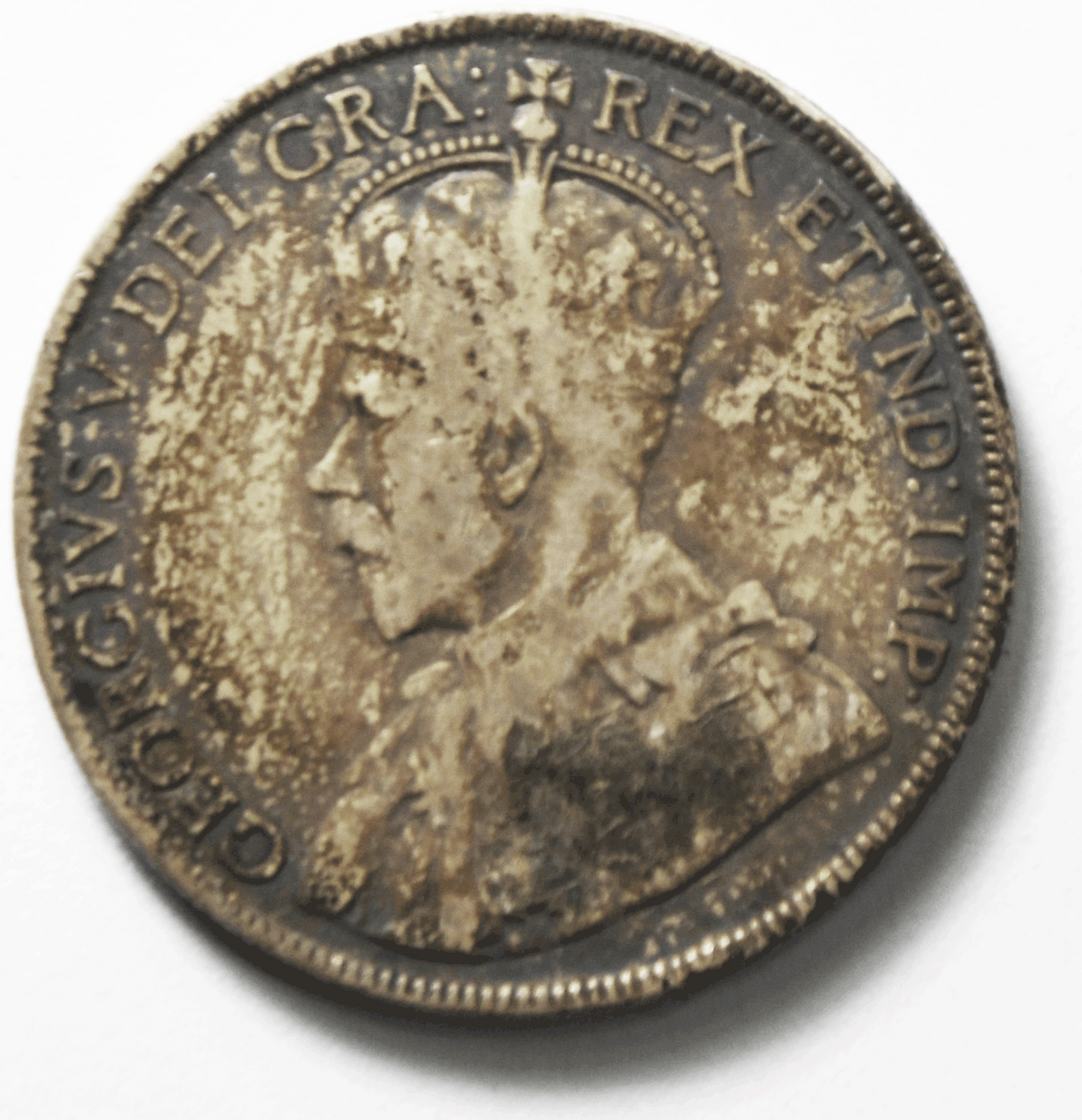 1919 50c Fifty Cents Silver Coin Canada Half Dollar KM# 25